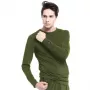 Blúzka Glovii GJ1CXL okrúhly výstrih dlhý rukáv elastan polyester