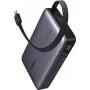 Powerbank UGREEN PB550 20 000 mAh 67 W PD s 1×USB-A, 1×USB-C a integrovaným USB-C káblom, Smart-Display (55996B)