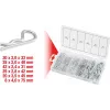 Sada pružinových závlačiek KS Tools, 1,8x33 - 3,9x75 mm, 150 ks, 970.0060