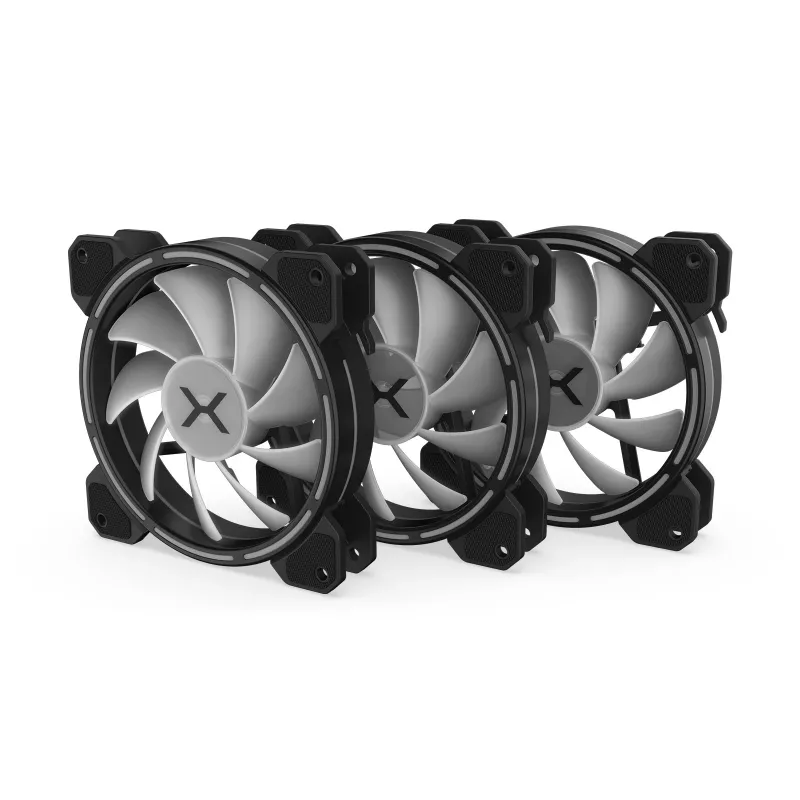 KRUX Lunar 120 ARGB 3-kusové balenie skriňových ventilátorov