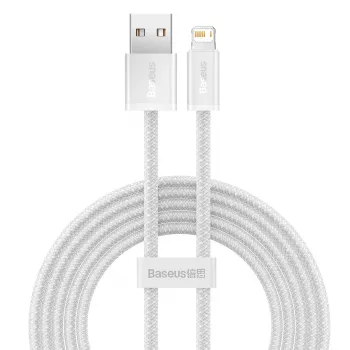 Kábel Baseus Dynamic USB na Lightning, 2,4A, 2m (biela)
