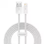 Kábel Baseus Dynamic USB na Lightning, 2,4A, 2m (biela)