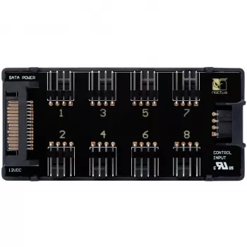 Regulátor ventilátorov Noctua NA-FH1 4-Pin čierny 24W 5-12V