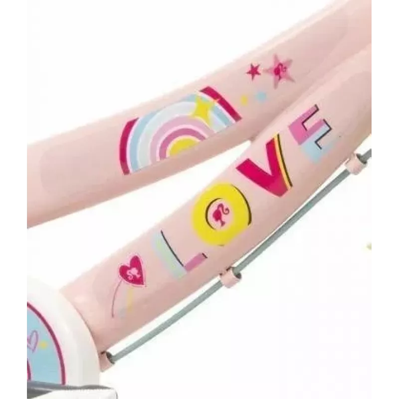 Detský bicykel 14 Barbie Toimsa 1465 ružový