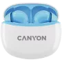 Bezdrôtové slúchadlá do uší Canyon TWS-5 CNS-TWS5BL True Wireless, modré