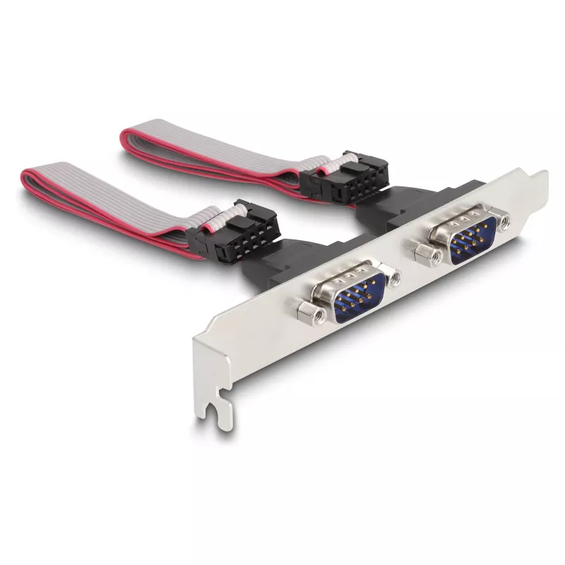 DeLOCK Mini PCIe karta Full-Size na 2 x sériový RS-232 D-Sub 9-pin
