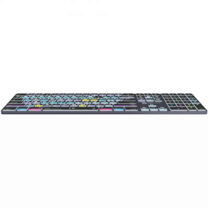 Logickeyboard LKB-RESB-TM-UK Office Bluetooth QWERTY klávesnica sivá titanium