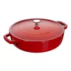 Staub pekáč Chistera 28 cm okrúhly višňovočervený 40511-474-0 405114740 (40511-474-0)