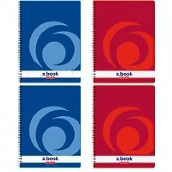 Zošit Herlitz 10834117 A4 80 listov červený
