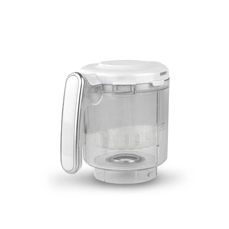 Detský kuchynský robot neno Cibo 300 W, 0,3 L misa, parenie a mixovanie, ohrievanie, sivá/biela