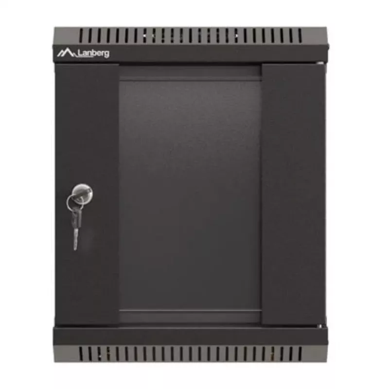 Nástenný rack Lanberg WF11-3306-10B 6U čierny nosnosť 30 kg