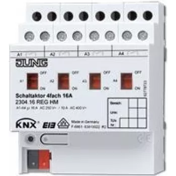 JUNG 2304.16 REGHM - 150 mW - biela - VDE - 3680 W - 250 - 400 V - 16 A