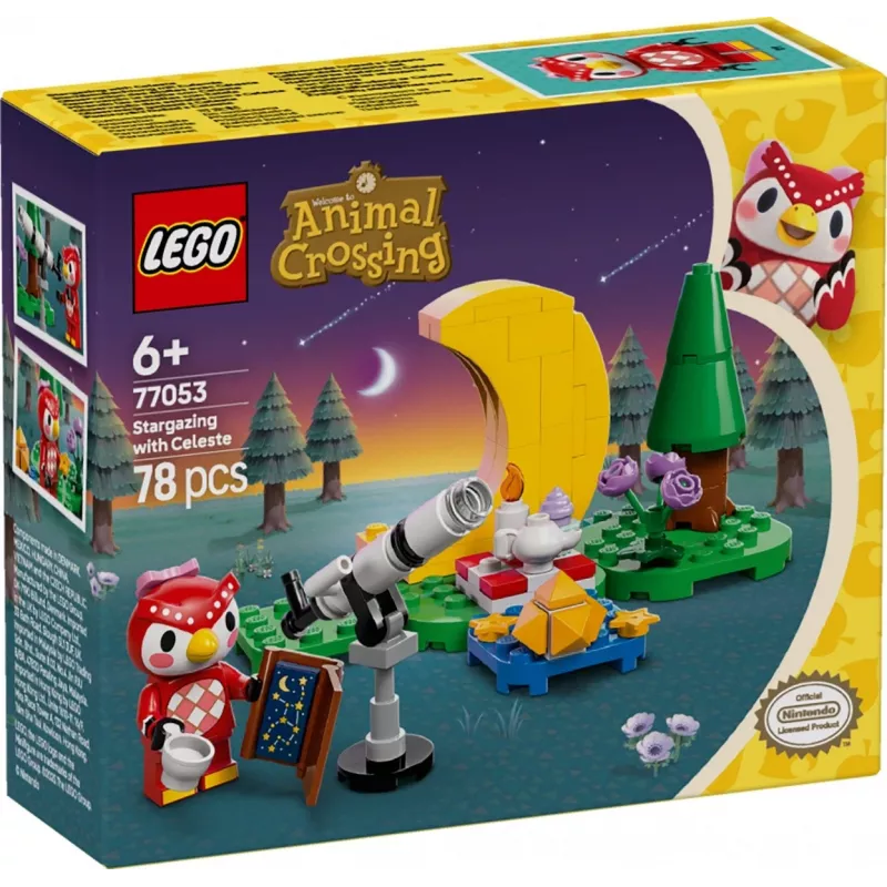 LEGO Animal Crossing Pozorovanie hviezd s Eufemiou set 77053