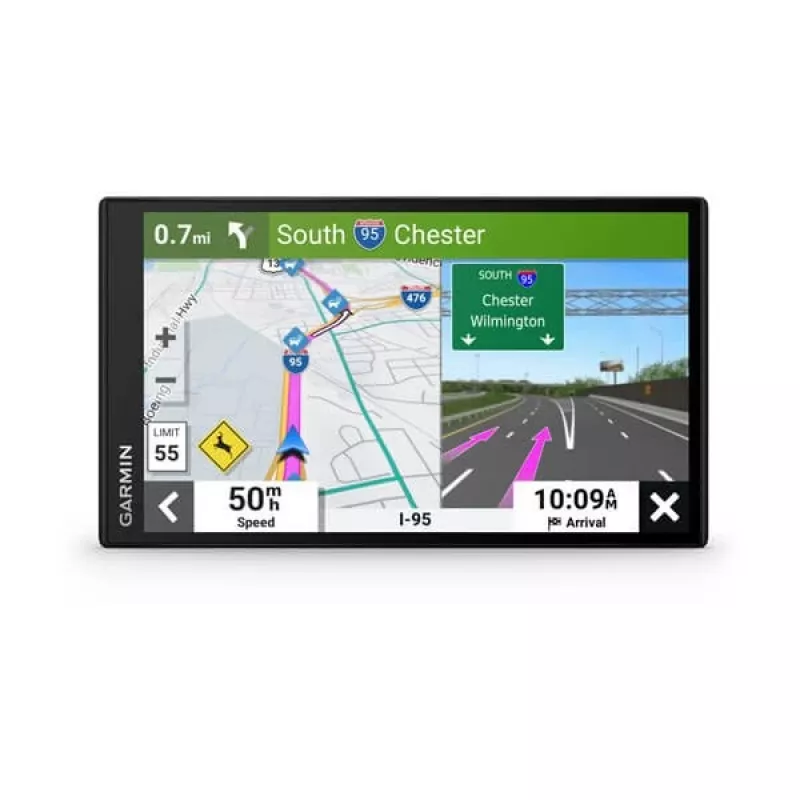 Autonavigácia Garmin DriveSmart 76, pevná, 17,8 cm (7") dotykový displej TFT, 239,6 g, čierna (EU MT-D)