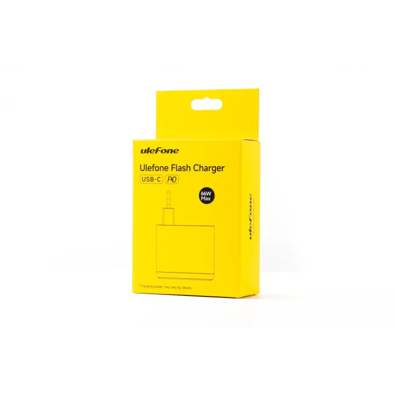 UleFone 66W nabíjačka — rýchly USB napájací zdroj pre prenosné zariadenia, model UF-CHAR-66WR