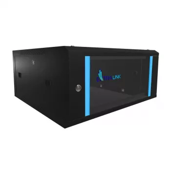 Nástenná skriňa Extralink Extralink Rackmount cabinet 4U 600x600 čierna