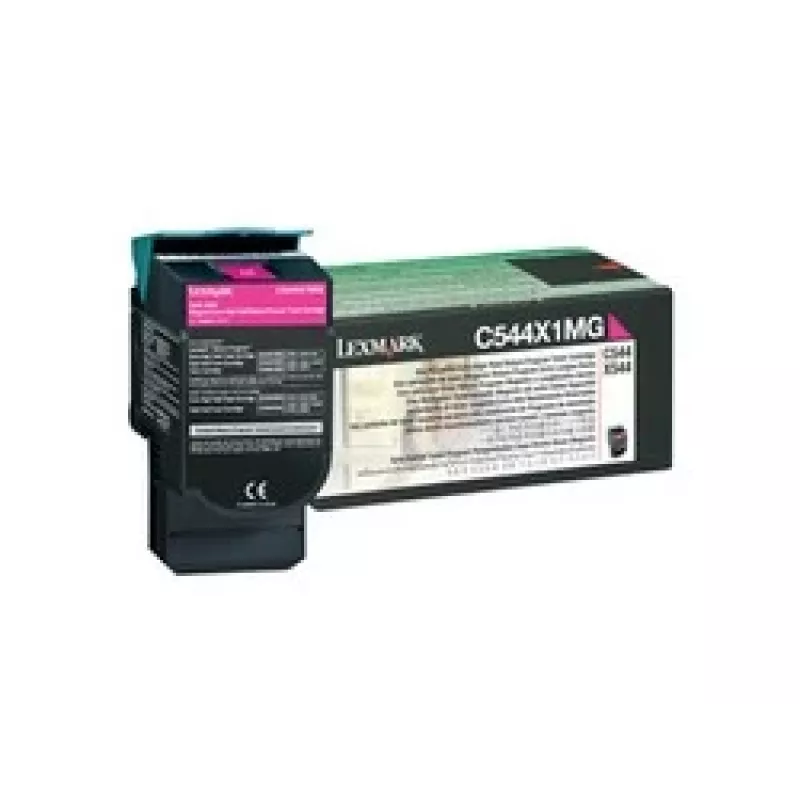 Lexmark C544X1MG tonerová kazeta pre C544/C546/X544/X546/X548, purpurová, 4000 strán