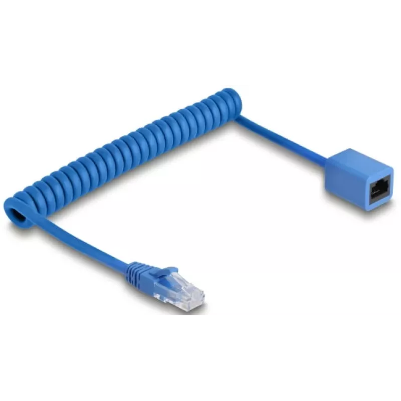 Sieťový kábel DeLOCK 90364 RJ-45 Cat6 0,75 m modrý