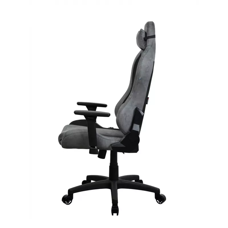 Herná stolička Arozzi Torretta SuperSoft antracitová – ergonomický dizajn, nastaviteľné podrúčky, sklopné operadlo