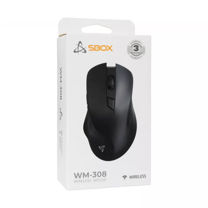 Myš Sbox WM-308 čierna USB