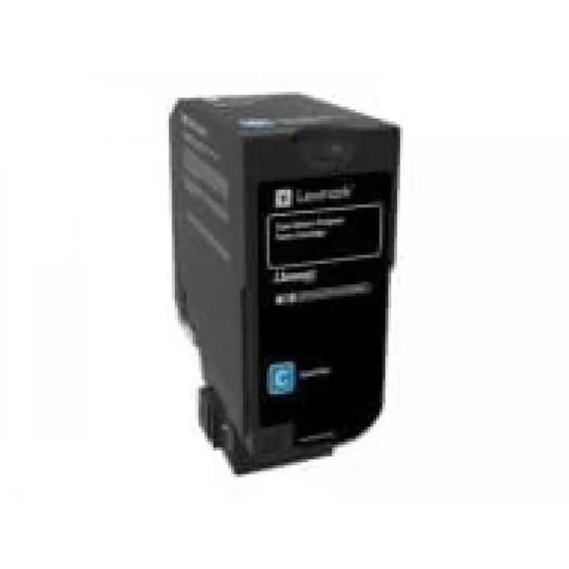 Lexmark 74C20C0 Tonerová kazeta 1 ks Originálna Azúrová