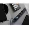 Tracer Power Line+ TRALIS47026 zásuvková lišta, 4 zásuvky, USB-A + USB-C PD 18 W, 1,5 m, grafitová