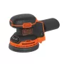 Black & Decker BDCROS18N-XJ prenosná vibračná brúska 12000 ot/min čierna, oranžová