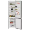 INDESIT chladnička | INKS 1401 S4E1 | energetická trieda E | voľne stojaca | kombinovaná | výška 202,5 cm | objem chladiacej časti 266 L | objem mraziacej časti 120 L | 38 dB | strieborná