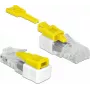 Delock 85334 sada blokovačov portu RJ45, 5 ks, biela/žltá