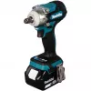 Rázový uťahovák Makita DTW300RTJ 3200 ot/min, 18V, 2 batérie