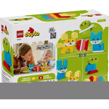 LEGO DUPLO 10477 3-in-1 Kreatívne roztomilé domáce zvieratká