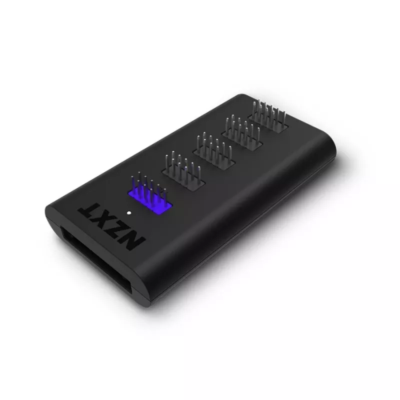 NZXT interný USB 2.0 rozširujúci hub Gen 3 - čierny