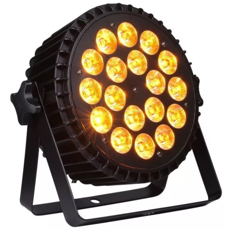 LIGHT4ME ALU QUAD PAR 18x6W RGBW - pódiový reflektor