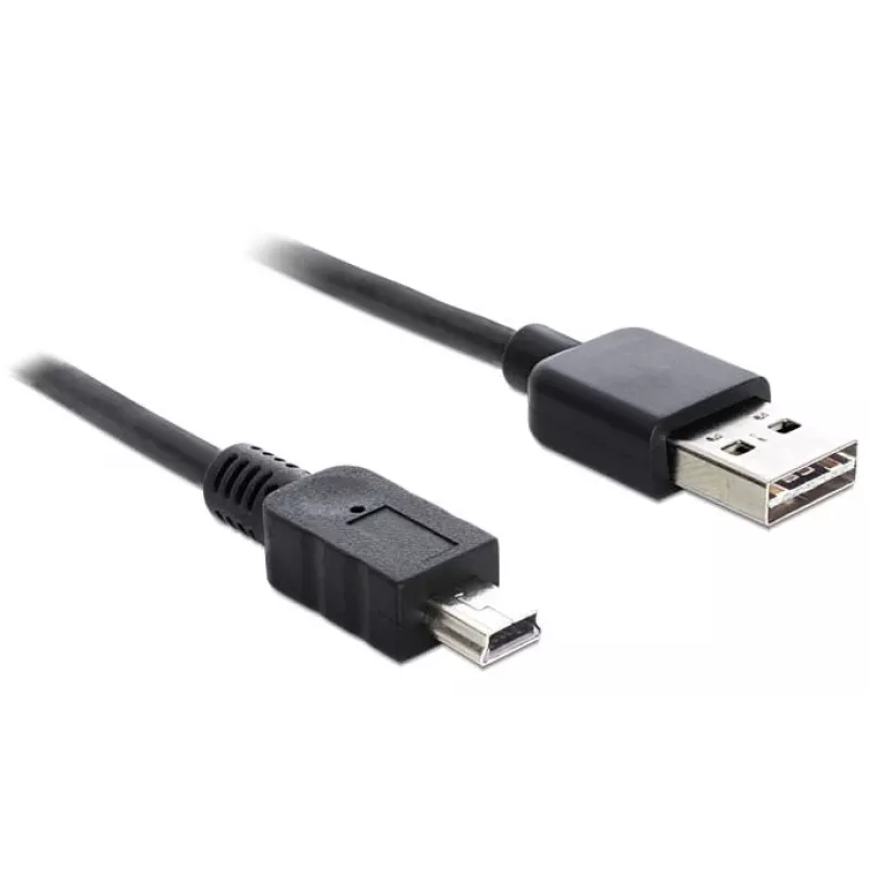 USB kábel DeLOCK 5m USB 2.0 A - Mini-USB samec/samec