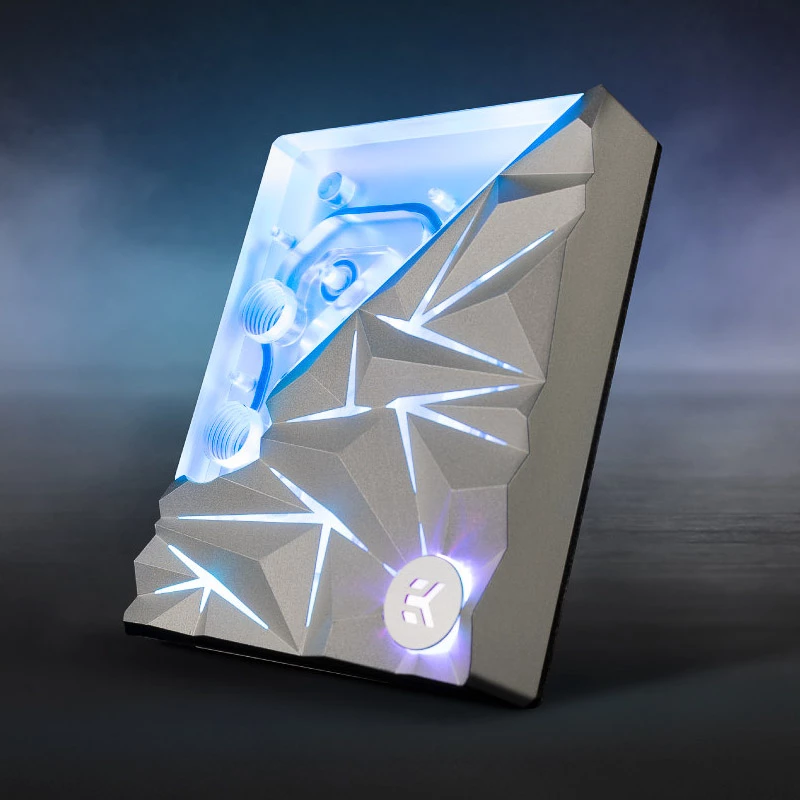 EK Water Blocks EK-Quantum Velocity² Edge D-RGB - AM5 strieborná špeciálna edícia