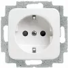 BUSCH JAEGER 2CKA002011A1888 - Typ F - 2P+E - biela - IP20 - 250 V - 16 A