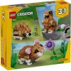 LEGO CREATOR 3 IN 1 31376 Roztomilý škrečok s kvetom