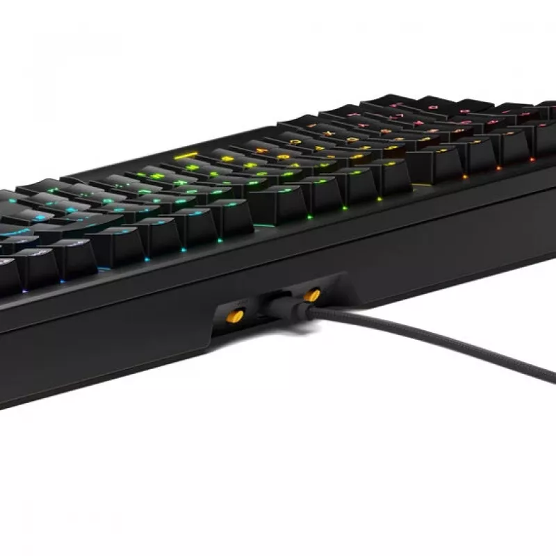 Mechanická gamingová klávesnica GLORIOUS GMMK 3 100% Pre-Built ISO (DE) so spínačmi Fox, čierna