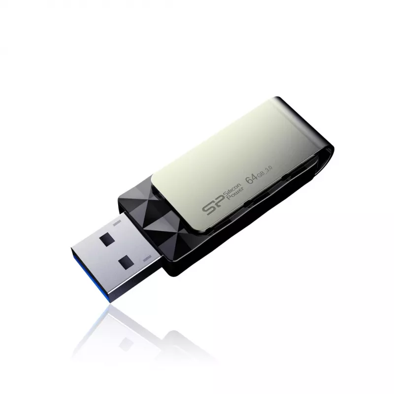 Silicon Power Blaze B30 USB kľúč 64 GB USB Type-A 3.0 (3.1 Gen 1) čierny