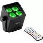 EUROLITE AKKU Mini IP UP-4 QCL MK2 bodové svetlo