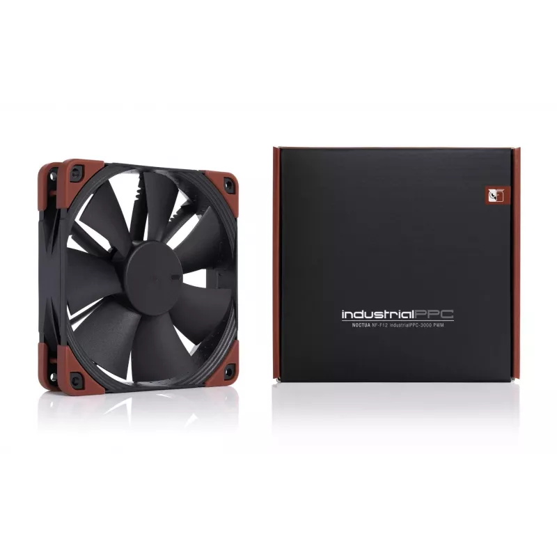 Noctua NF-F12 industrialPPC-3000 PWM 120mm ventilátor skrine