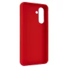 Zadný kryt FIXED pre Samsung Galaxy A36 5G, guma, červený