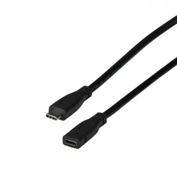 EFB-Elektronik USB 3.2 Gen2 10Gbit 3A predlžovací kábel, Type-C konektor samec - Type-C konektor samica, 1 m
