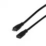 EFB-Elektronik USB 3.2 Gen2 10Gbit 3A predlžovací kábel, Type-C konektor samec - Type-C konektor samica, 1 m