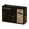 Počítačový stôl Subsonic SA5706 čierny rovný PVC 120x60 cm