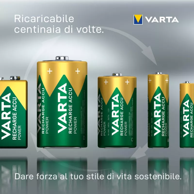 Varta akumulátor VARTA R2U Ni-MH AAA (Micro) 800mAh 1,2V / 2 ks blister (56703 101 402)