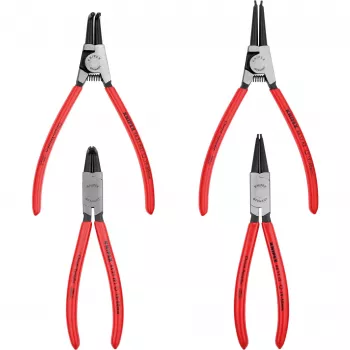 Knipex sada poistkových klieští 4-dielna v rolovacom puzdre 19-60 mm