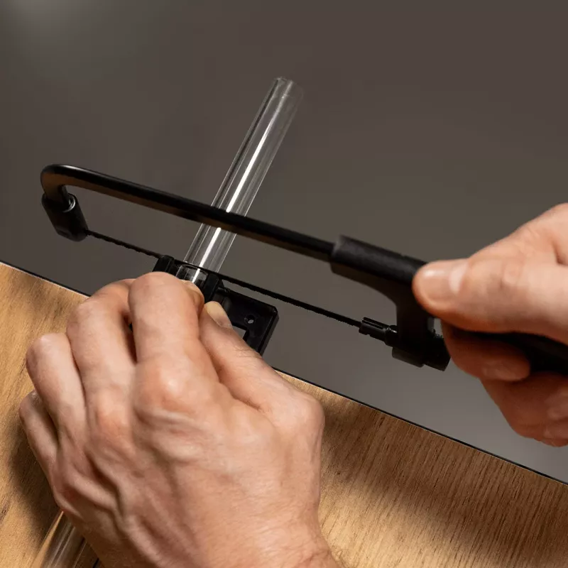 EK Water Blocks EK-Loop Hacksaw oblúková píla, 15 cm, čierna
