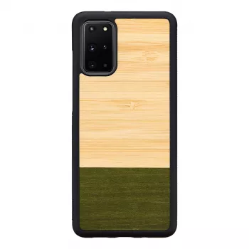 Puzdro na telefón Man and Wood pre Samsung Galaxy S20+ – bambus, forest čierna