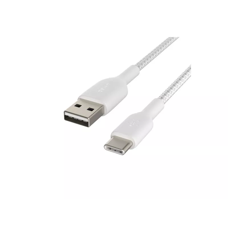 USB kábel Belkin CAB002BT0MWH 0,15 m USB A USB C biely